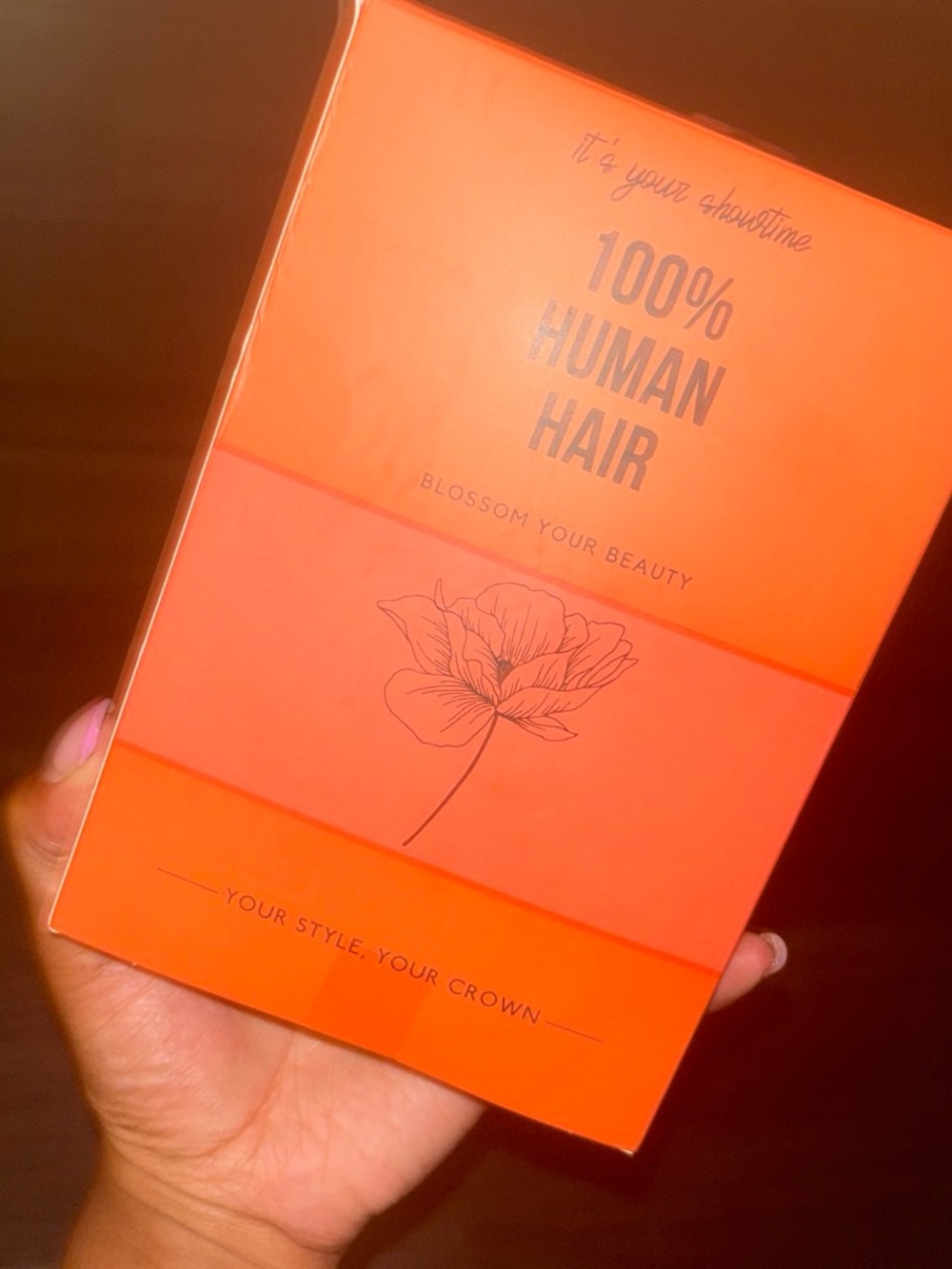 100% Human Hair Extensions Burmese curly